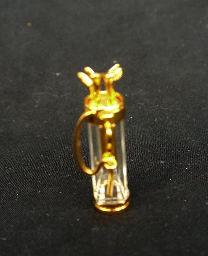 【SWAROVSKI】クリスタル　ゴルフクラブ ミニチュア Swarovski Crystal Memories Golf Bag Clubs Vintage Swarovski