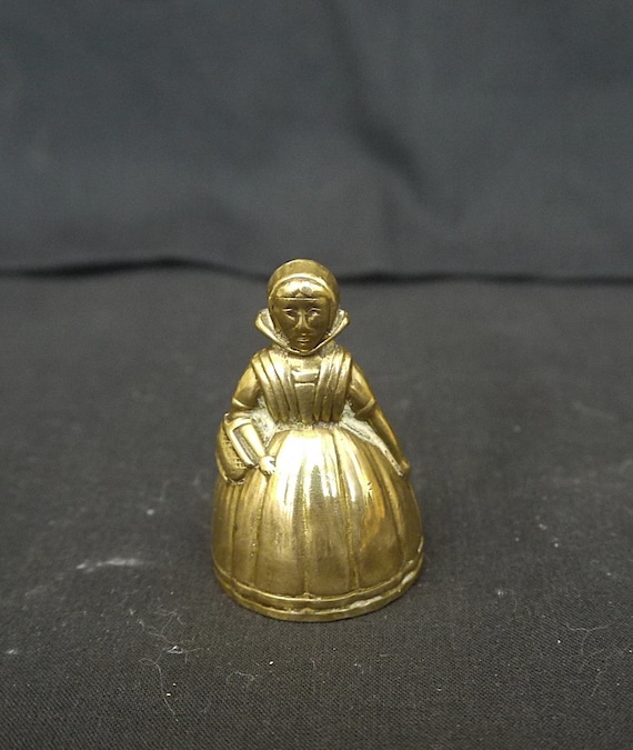 Small Solid Brass Lady Bell Victorian Lady Bell Vintage Brass Bell Antique  Bell Figurine Victorian Lady Miniature Heavy Collectable Decor -  Canada