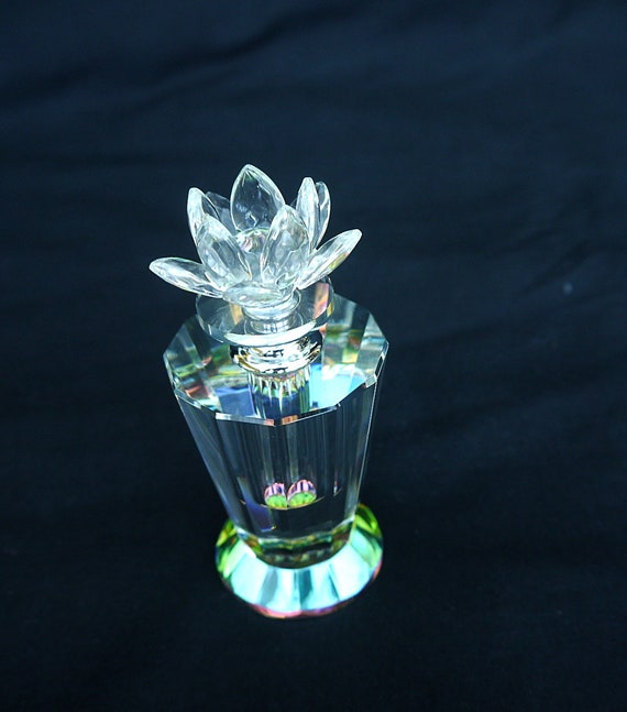 cut crystal perfume bottle vintage cut crystal perfumu2026 - Gem
