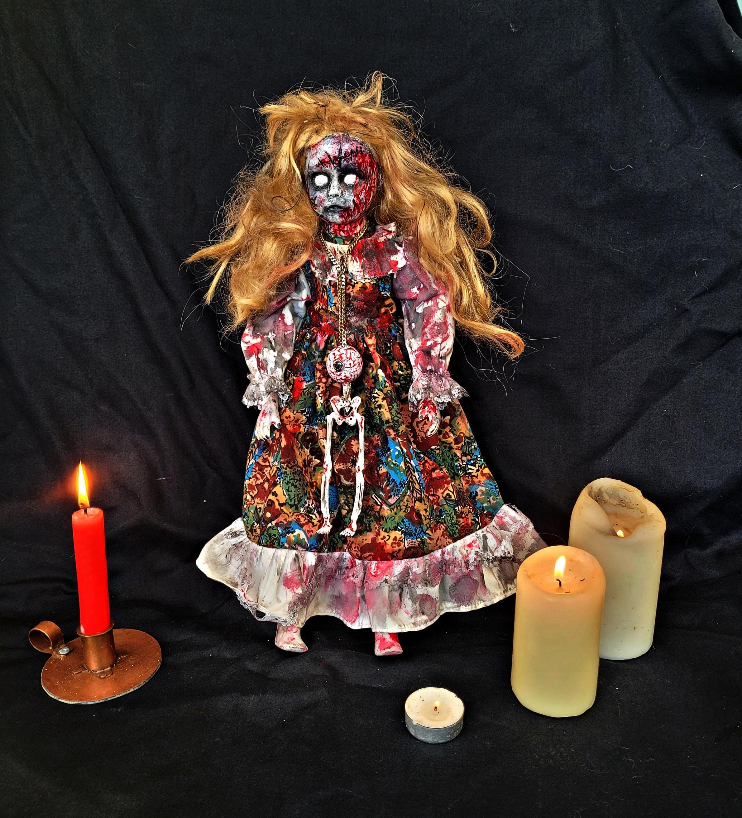 Bambola inquietante Ooak 17 