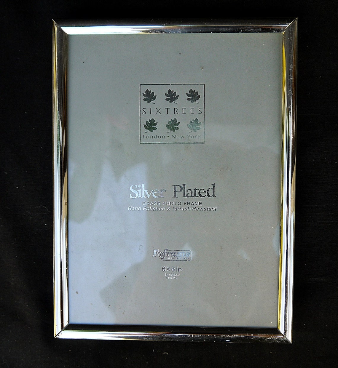 Vintage silver plate photo frame silver plate picture frame Etsy