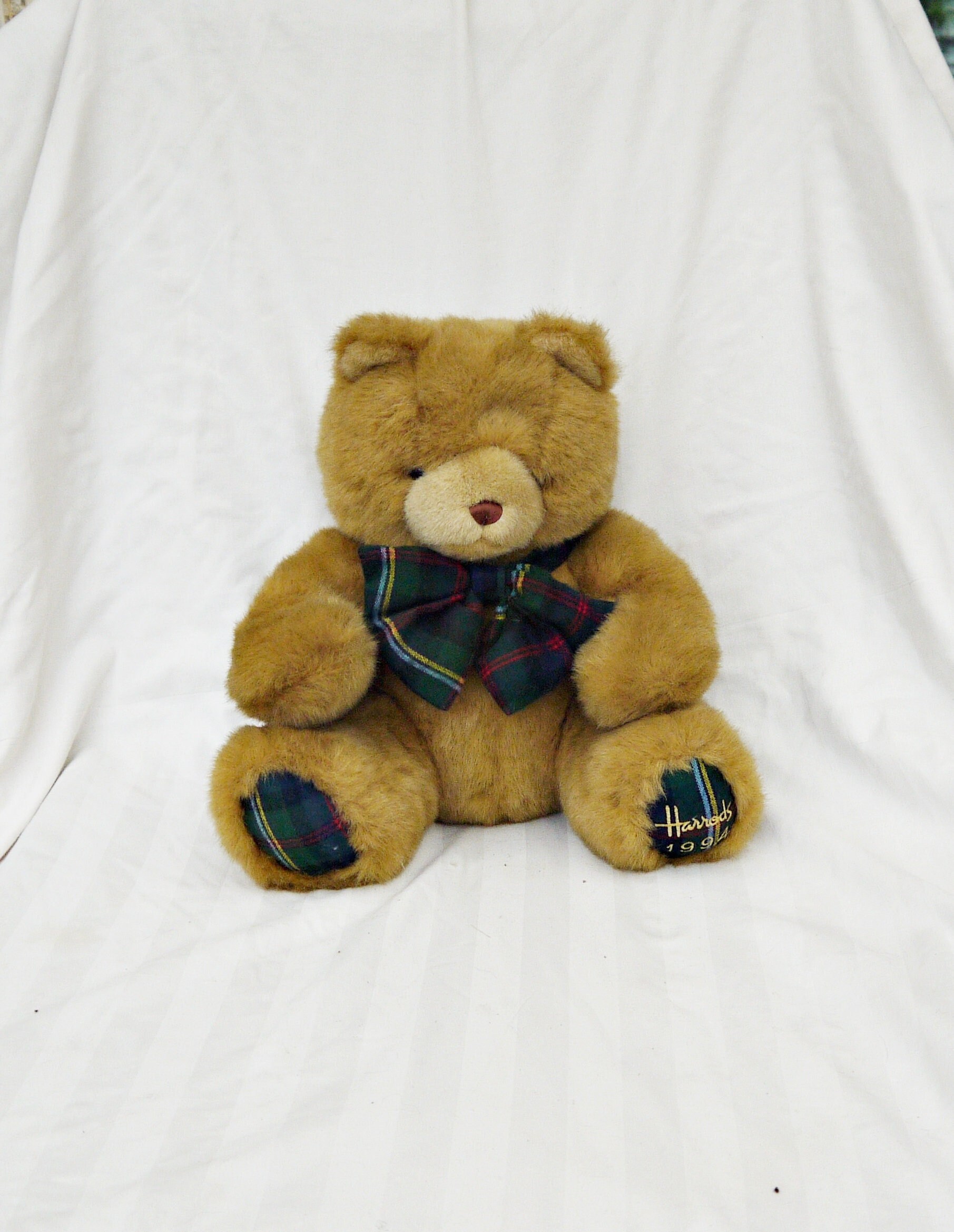 Very Large Harrods Bear 1994s Kinightsbridge Collectors