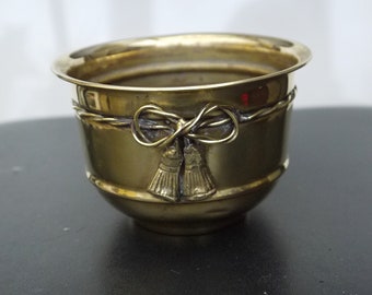 vintage flowerpot brass small flowerpot brass  home decor
