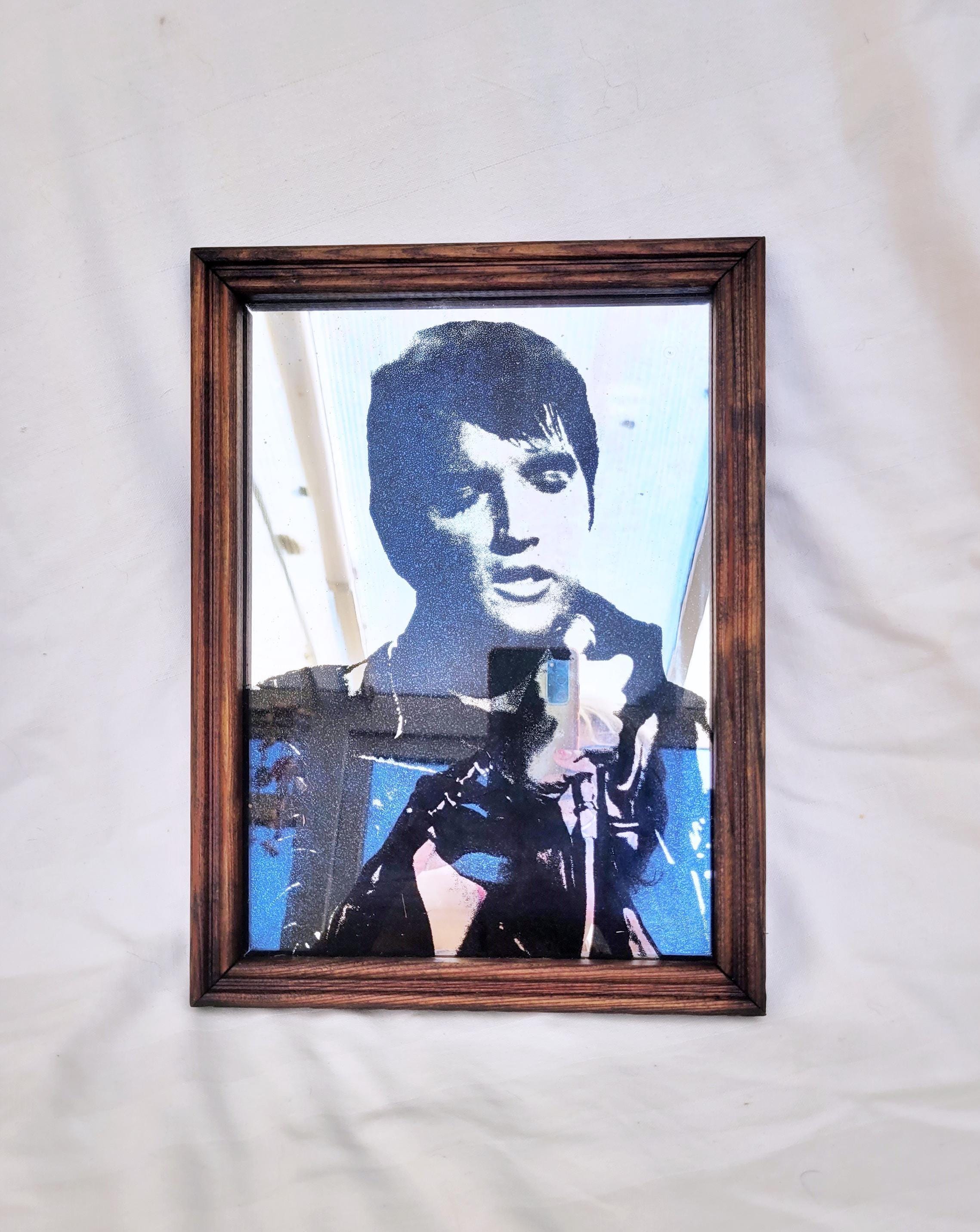 Vintage Elvis Presley Mirror - Etsy