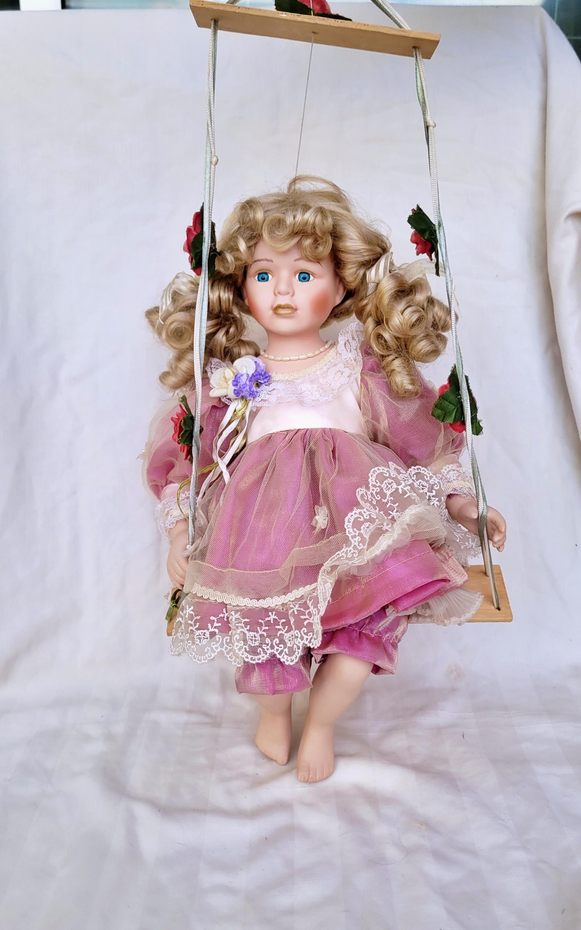 Vintage Porcelain Fairy Doll - Etsy
