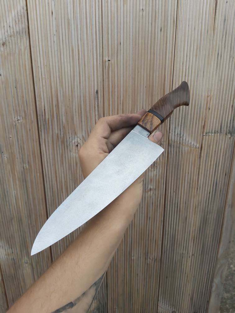 Wild Santoku Kitchen Knife Etsy