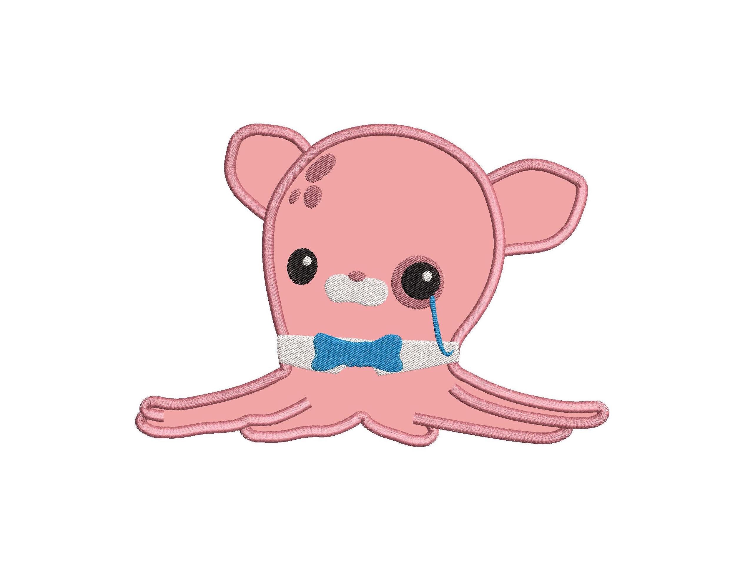 Professor Inkling Octonauts Applique Embroidery Design Instant Download -  Etsy