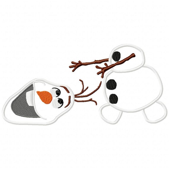 Frozen Olaf Sans Tete Applique Design De Broderie Etsy Frozen Olaf Sans Tete Applique Design De Broderie Etsy