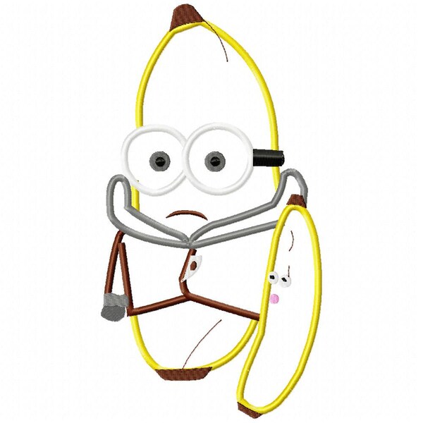 Minion Embroidery Design - Etsy