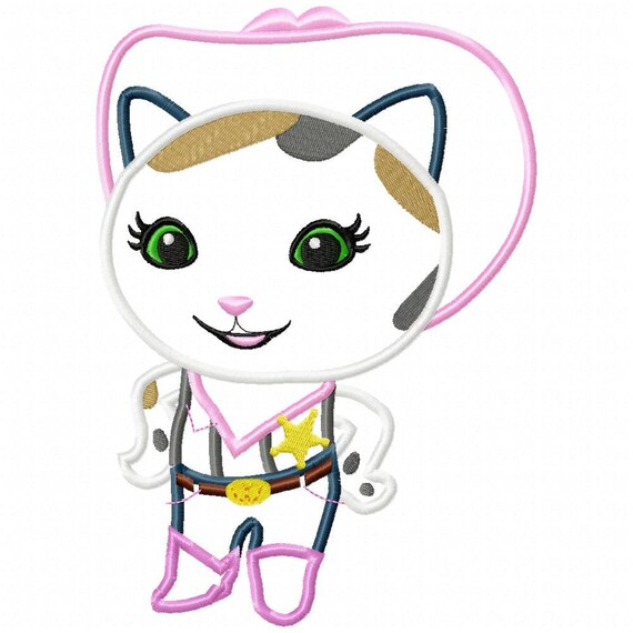 Sheriff Callie Applique Embroidery Design Instant Download - Etsy