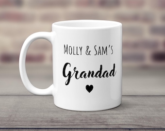 Personalised Grandad Mug | Custom Grandad Gift | Grandpa Coffee Cup