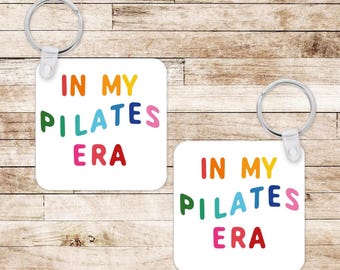 Pilates Keyring | In My Pilates Era Gift | Pilates Bag Charm