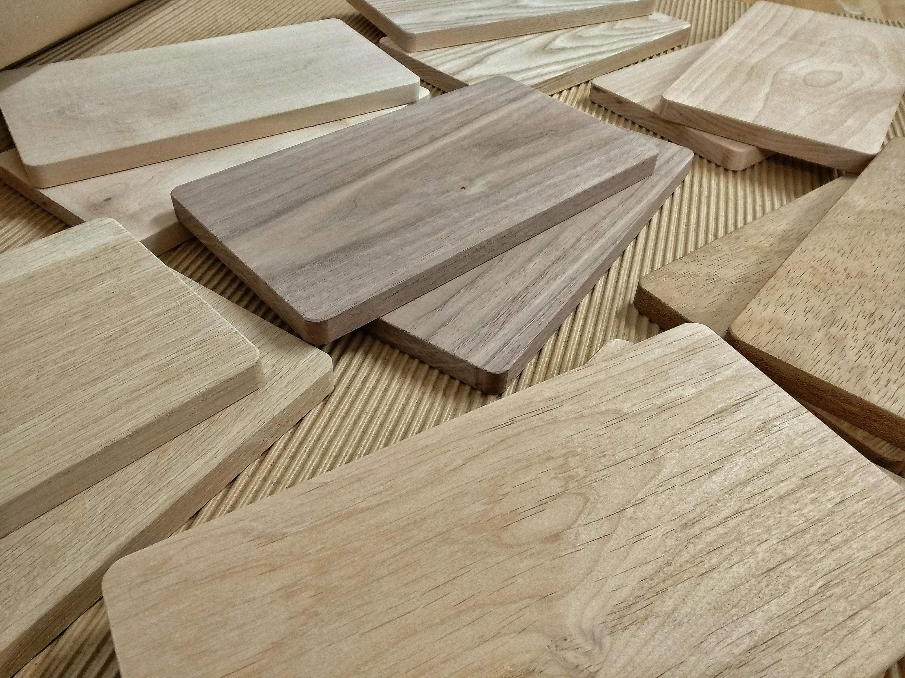 Tablas de madera maciza para presentación de alimentos Etsy España