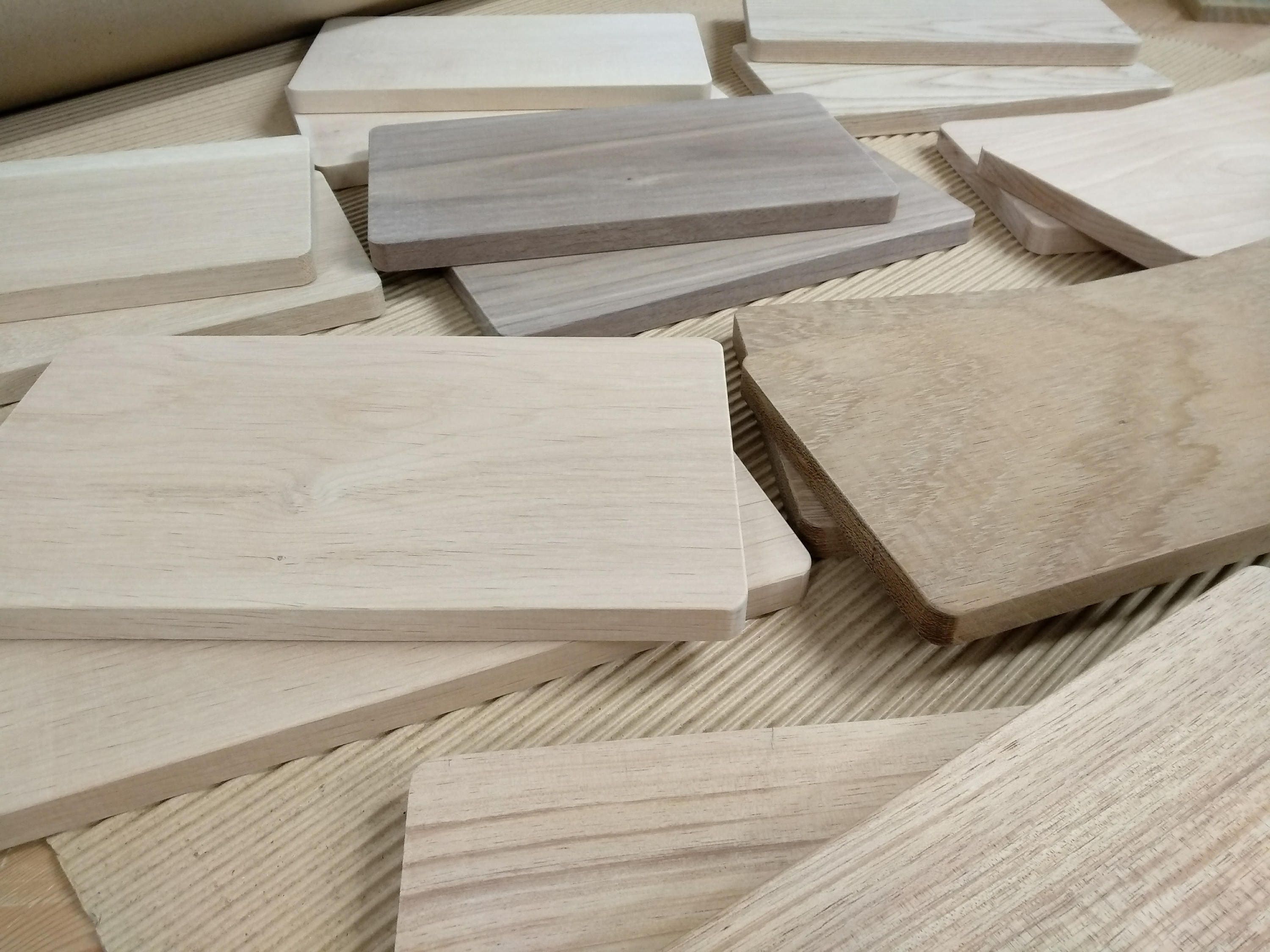 Tablas de madera maciza para presentación de alimentos Etsy España