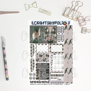 LC1P One Page Daily Sticker kit | Tägliches Kit Sticker | Planer Sticker | Planner Aufkleber | Icon Sticker