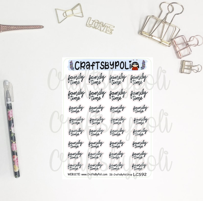 LCS91-100 Script Sticker Functional Sticker Handwritten Sticker Plan Planner Addict Planning Planner Sticker Icon Sticker LCS92