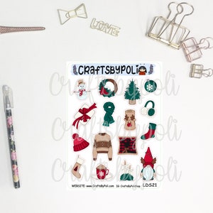 LDS21-30 Deco Bujo-sticker | Dagboeksticker | Plansticker | Planner verslaafde sticker | Planningssticker | Pictogram sticker
