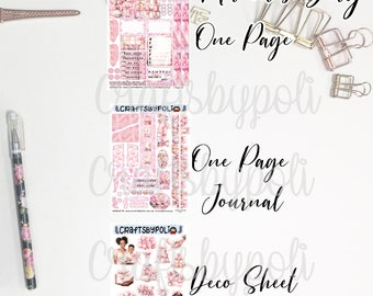 Mama's Day Sticker Kit | One Page Journal Deco Sticker Kit | Planning Planner Sticker