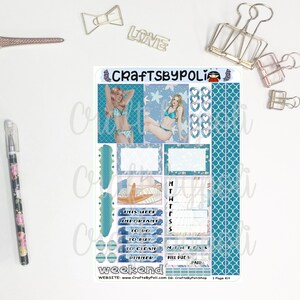 LC1P One Page Daily Sticker kit | Tägliches Kit Sticker | Planer Sticker | Planner Aufkleber | Icon Sticker