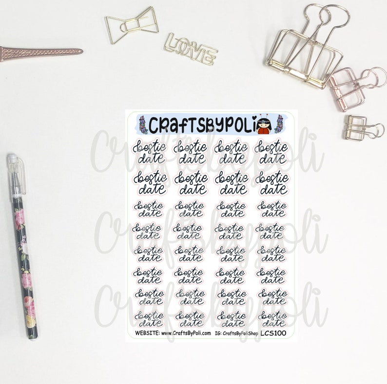 LCS91-100 Script Sticker Functional Sticker Handwritten Sticker Plan Planner Addict Planning Planner Sticker Icon Sticker LCS100