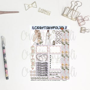LC1P One Page Daily Sticker kit | Tägliches Kit Sticker | Planer Sticker | Planner Aufkleber | Icon Sticker