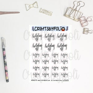 LCS21-30 scriptsticker | Functionele sticker | Handgeschreven sticker | Plan Planner verslaafde Planning Planner Sticker | Pictogram sticker