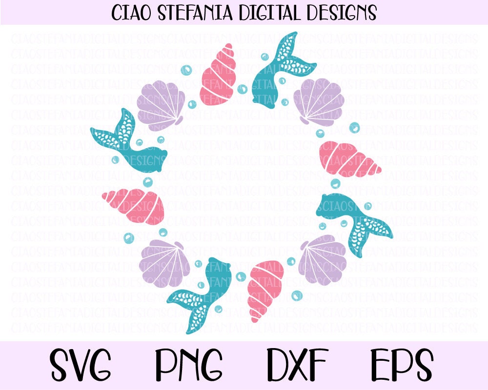 Free Free Mermaid Wreath Svg 866 SVG PNG EPS DXF File