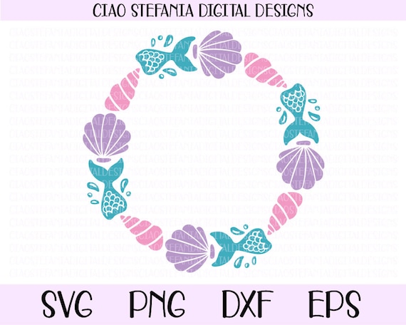 Free Free 342 Mermaid Wreath Svg SVG PNG EPS DXF File