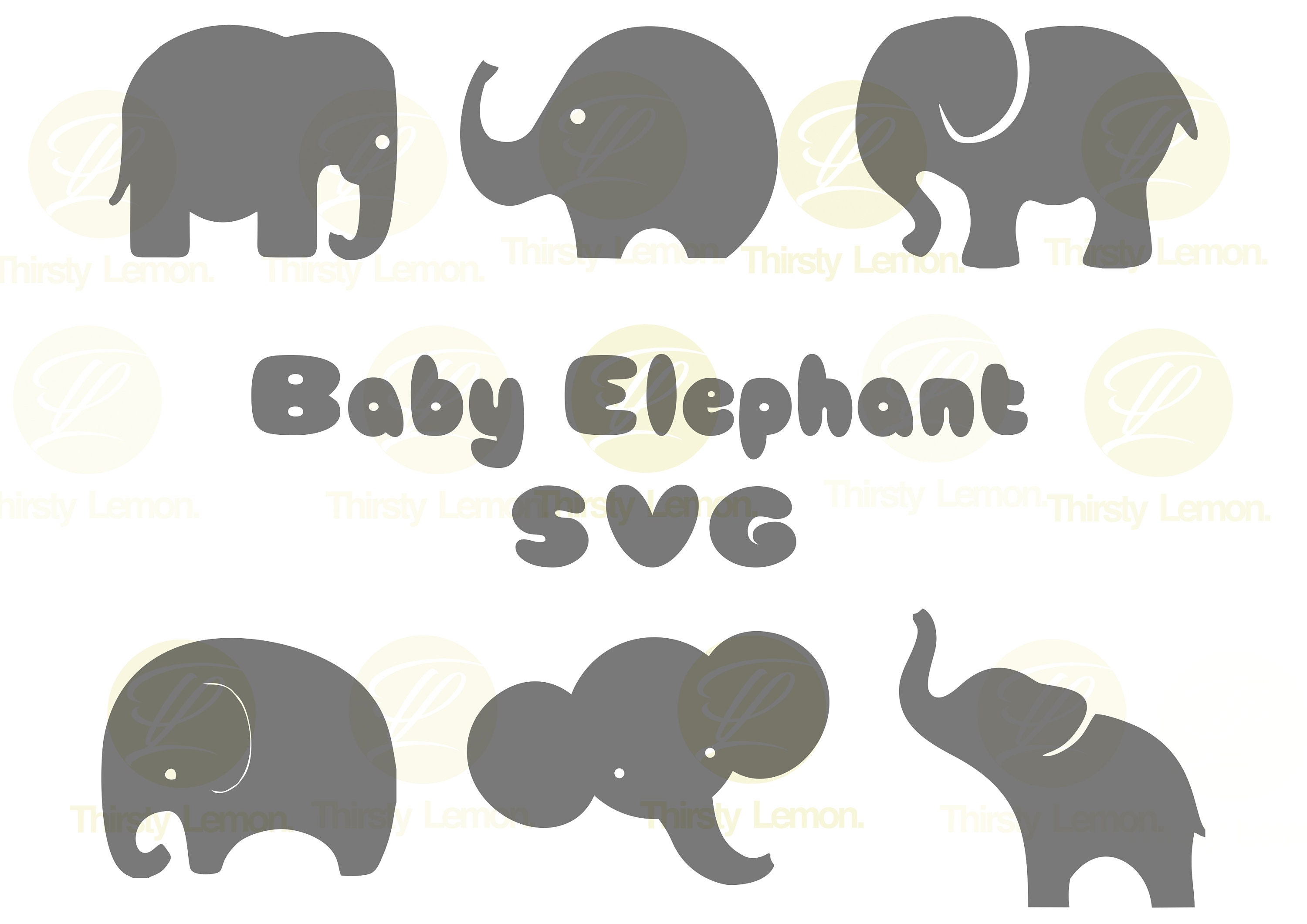 Free Free 124 Silhouette Baby Elephant Svg Free SVG PNG EPS DXF File