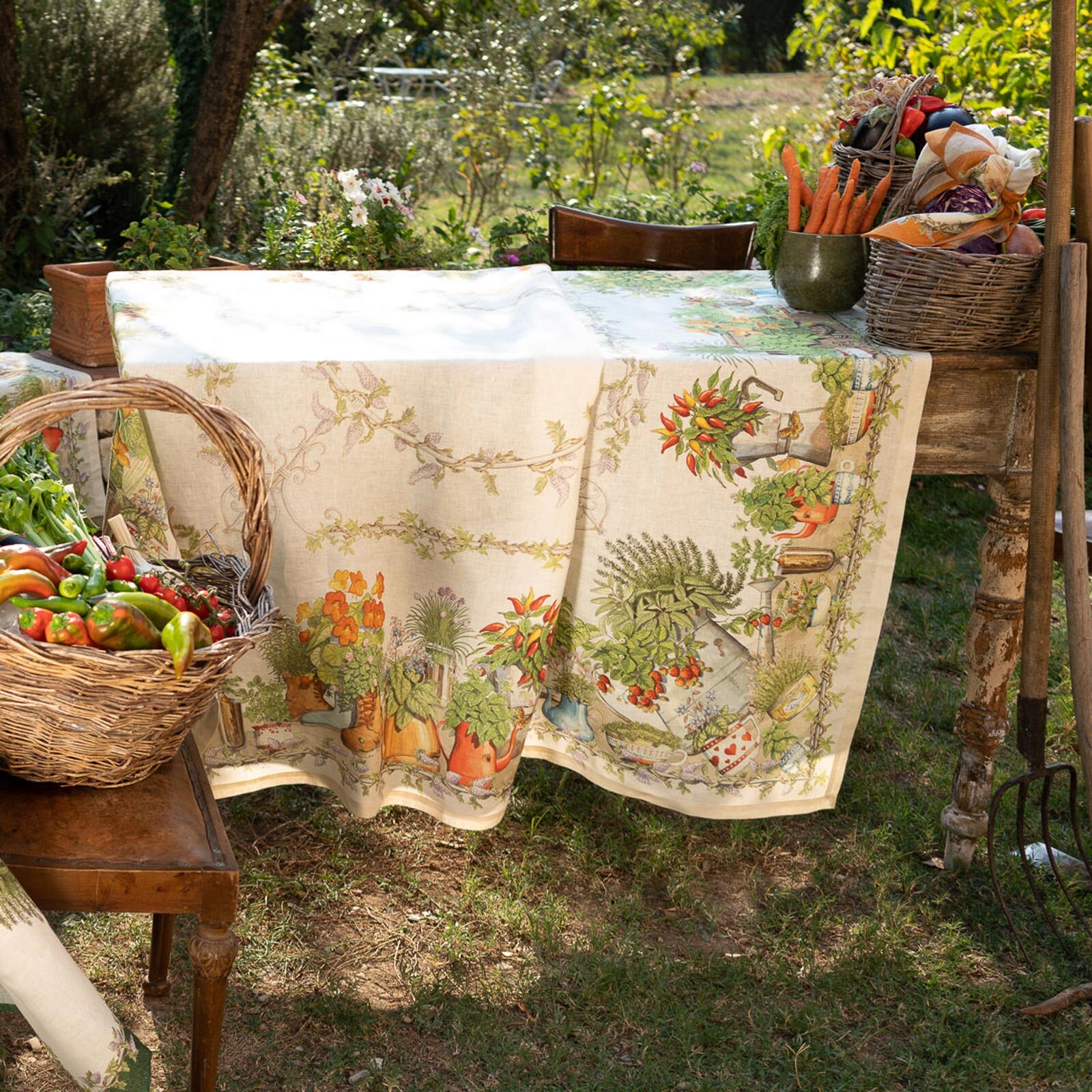 Garden tablecloth cheap