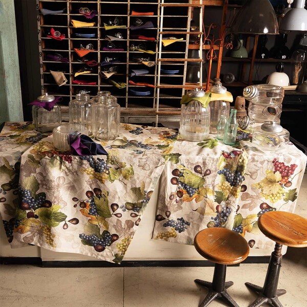 Italian Tablecloth Etsy