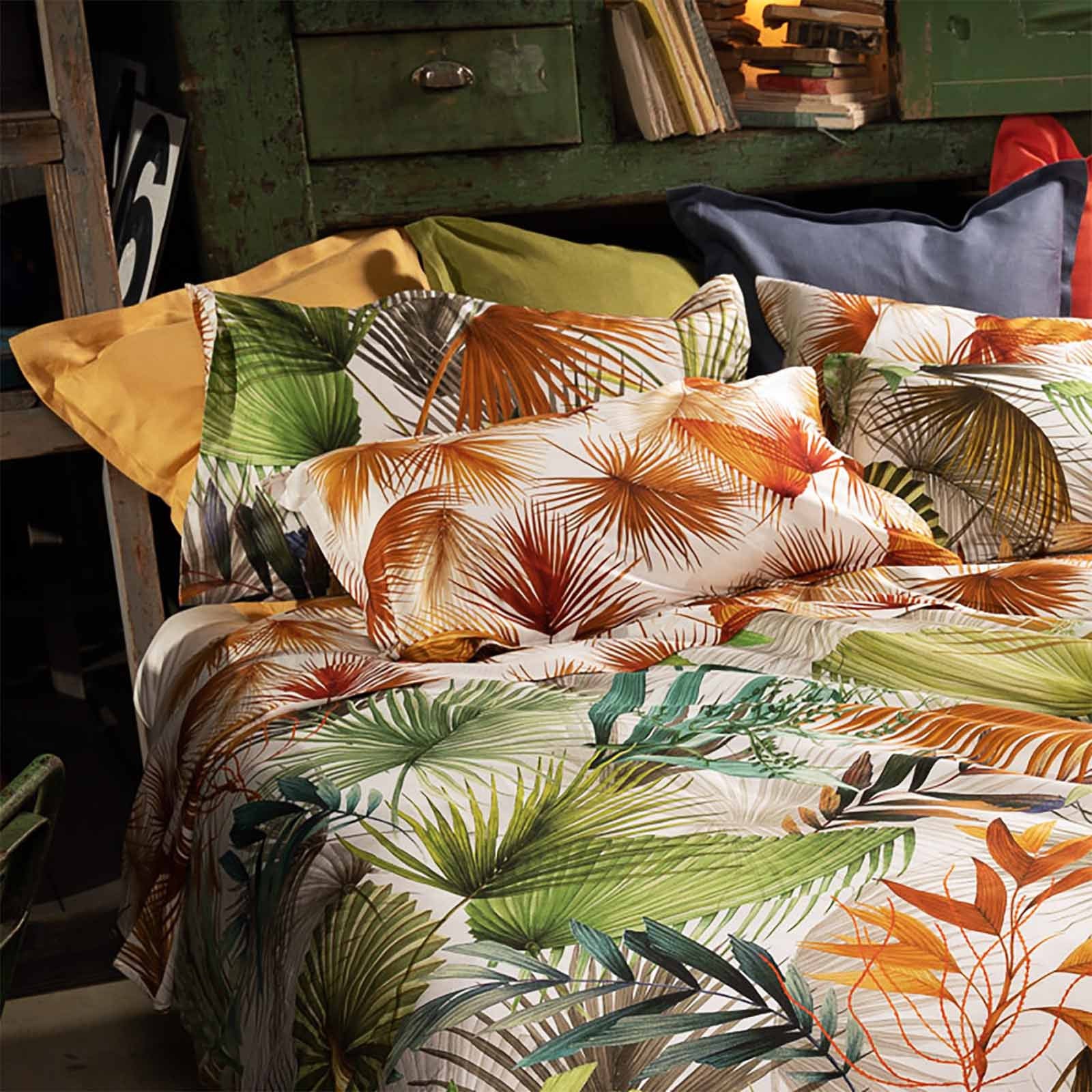 jungle print duvet set