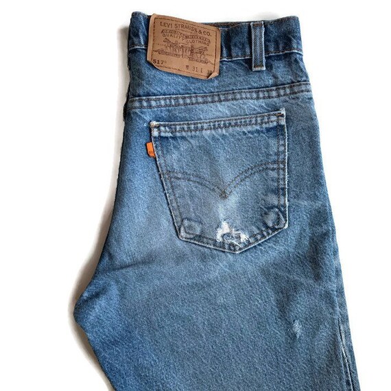 vintage high waisted levis