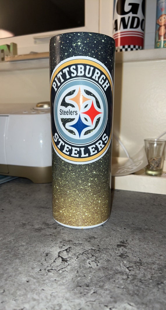 Dining, Pittsburgh Steelers Glitter Tumbler