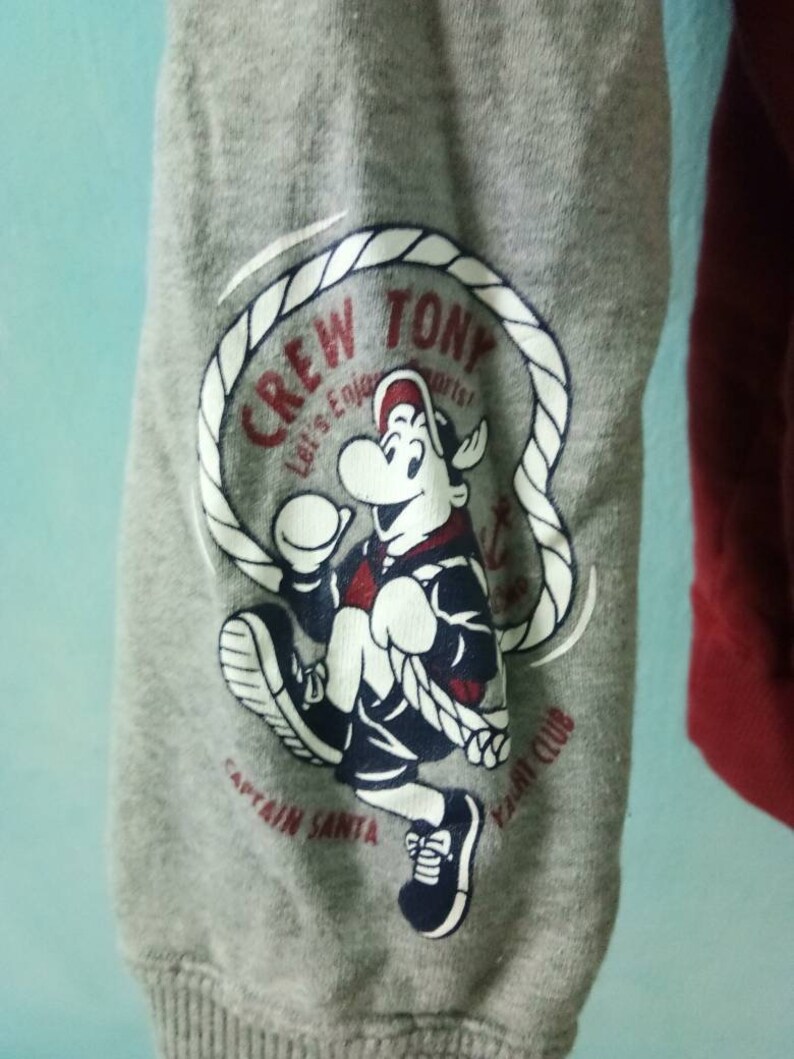 Rare!! Captain Santa Yatch Club Hoodie