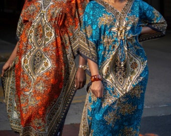 dashiki kaftan dress