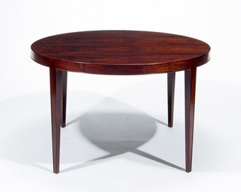 Danish Rosewood Dining Table By Severin Hansen Mid Century Furniture, 1960’s