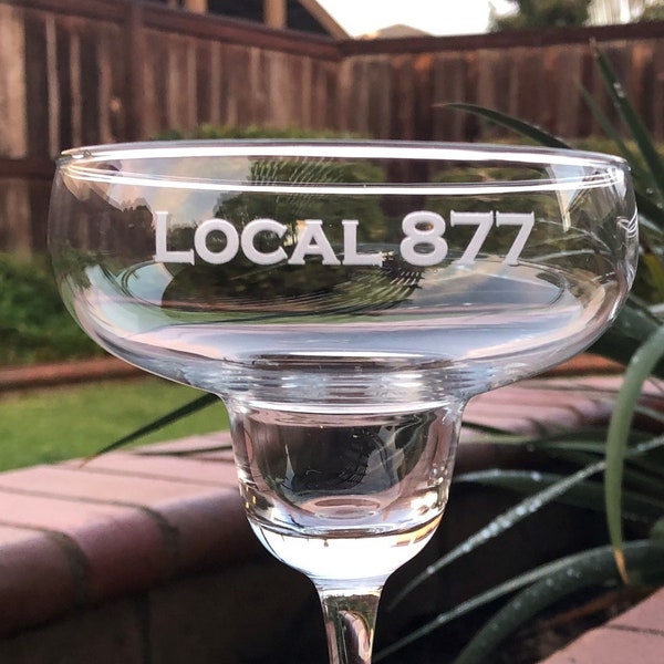 Personalized Margarita Glasses Etsy
