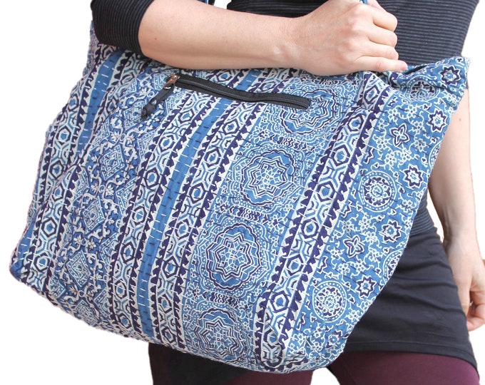 Handmade tote bag-boho tote bag-shopping bag