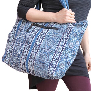 Handmade tote bag-boho tote bag-shopping bag