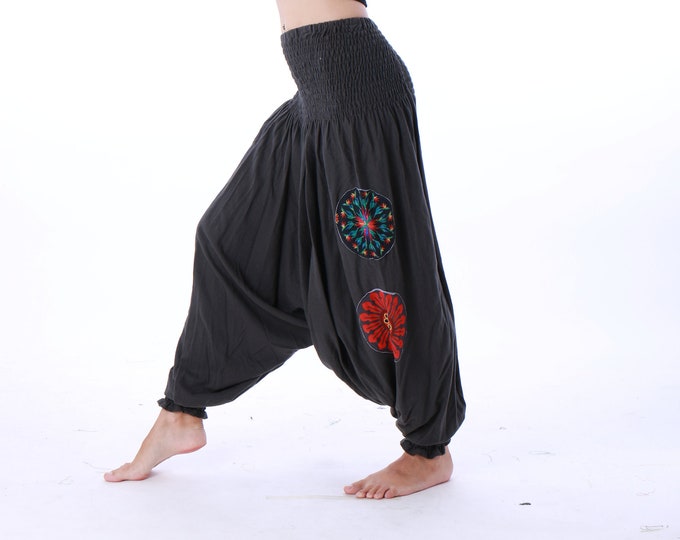 Harem pants, Aladdin pants, Hippie pants, Yoga pants, festival pants