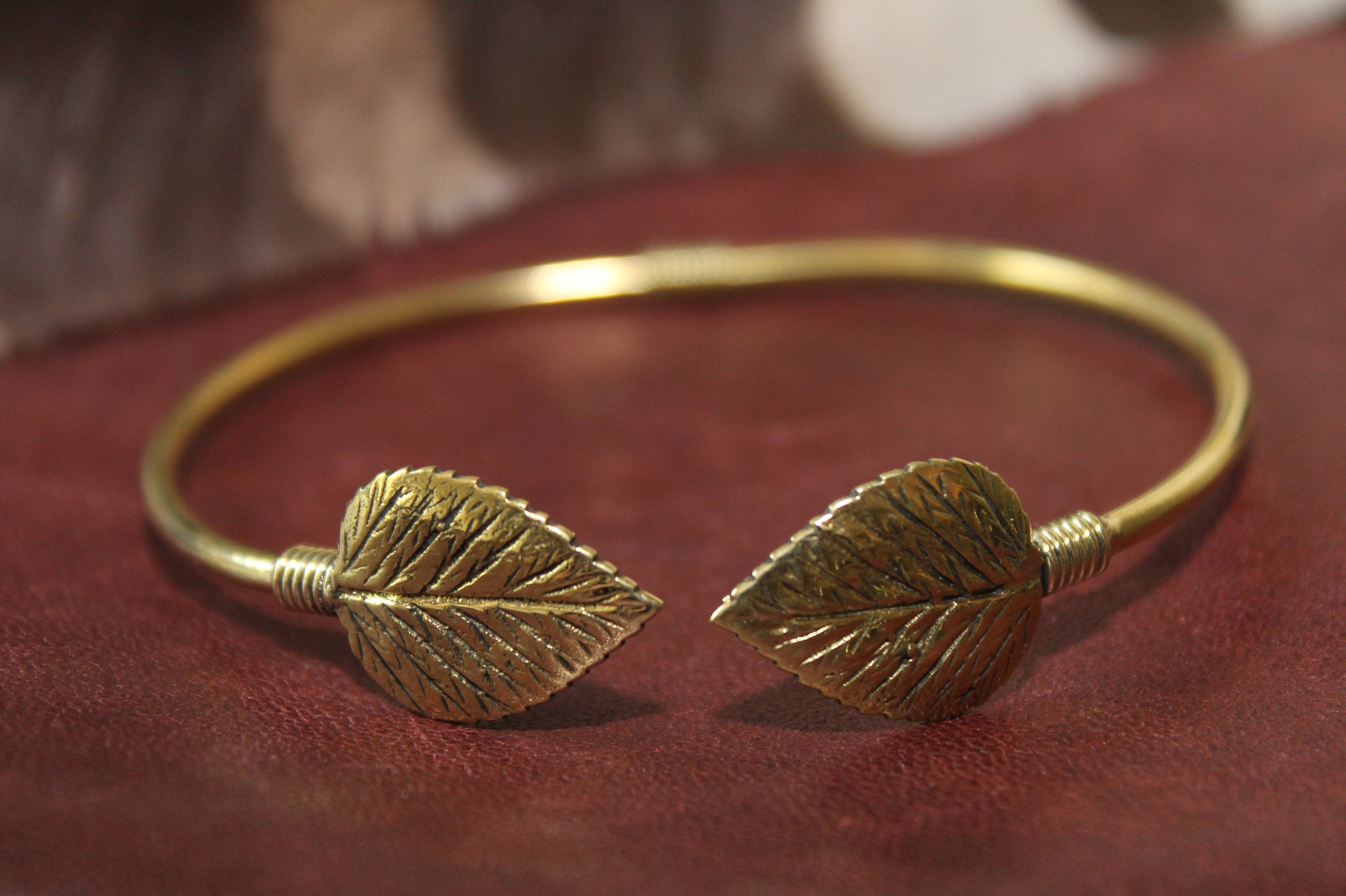 Brass Bracelet 004 – Nyota & Kazuri