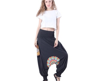 Harem pants, Aladdin pants, Hippie pants, Yoga pants, festival pants