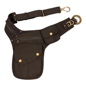 Cinto de bolso, pochete, cinto utilitário, moda para festivais