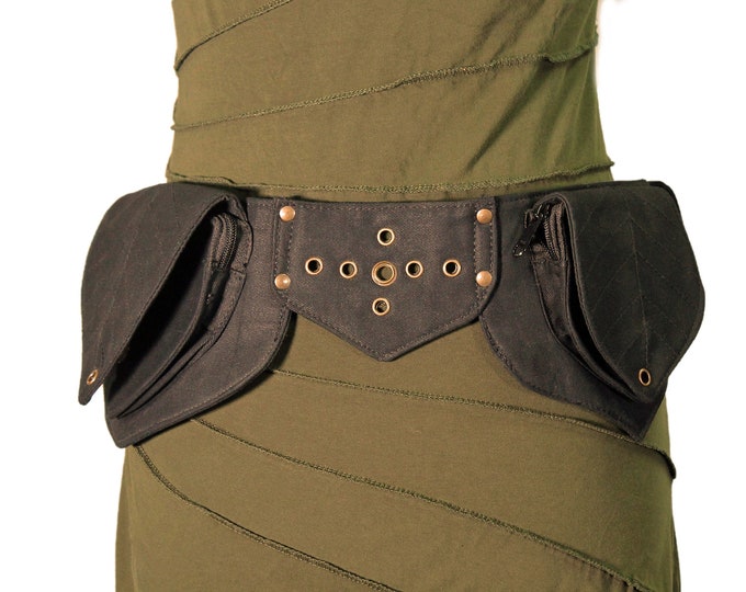 Pocket Belt , Fanny Pack , Utilty Belt , Festival Fashion