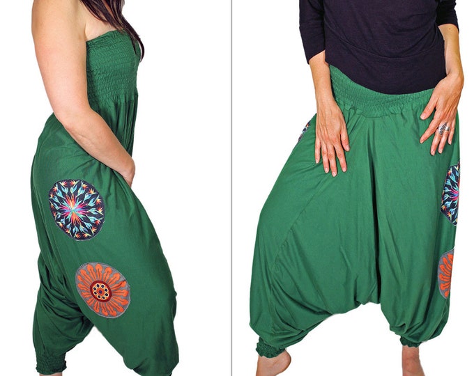 Harem pants, Aladdin pants, Hippie pants, Yoga pants, festival pants