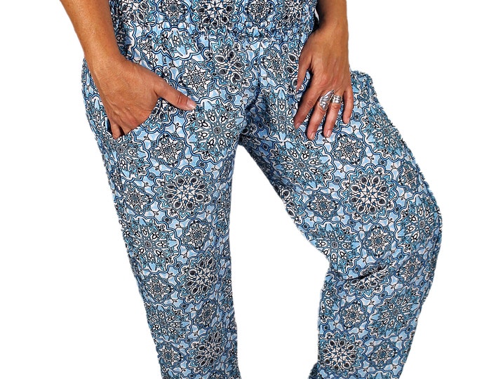 Aladdin pocket trousers , Palazzo trousers , soft , comfortable , yoga pants