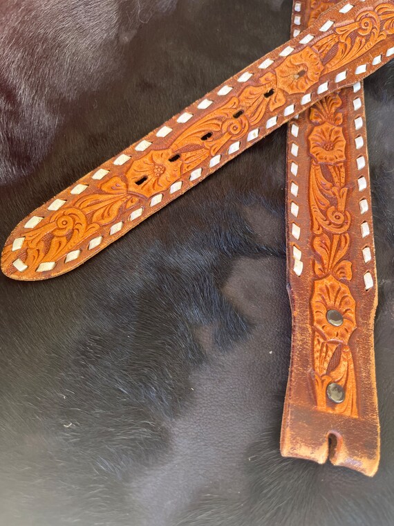 Leather Western Belt • Handmade Leather Belt • To… - image 6