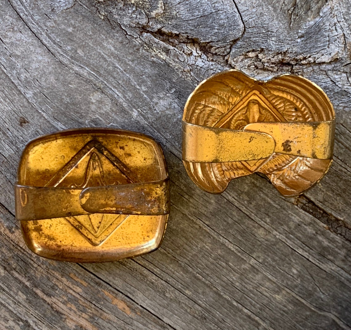 Vintage Boy Scouts of America Metal Neckerchief Holder Tie Etsy