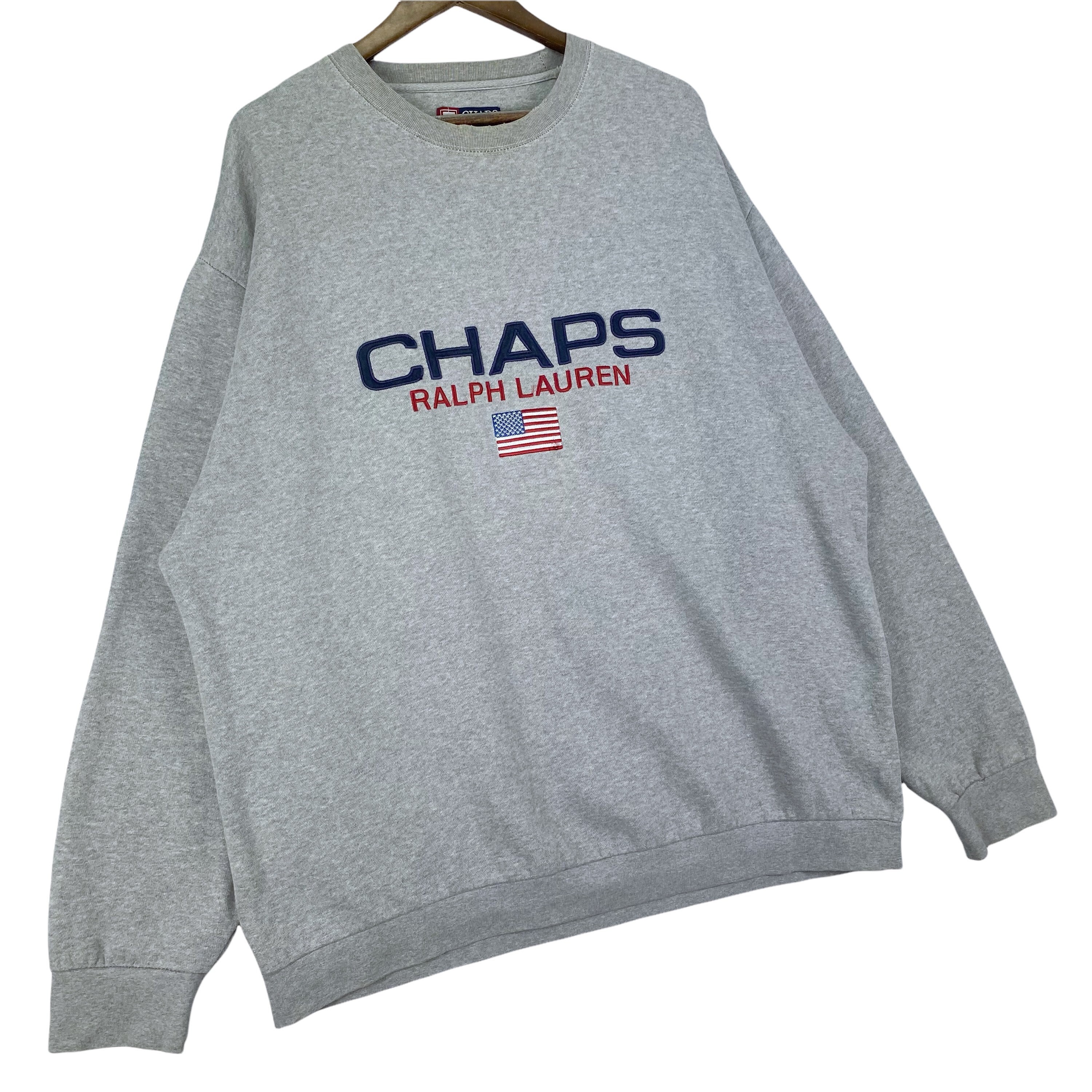 Vintage Chaps Ralph Lauren Crewneck Sweatshirt Oversize Big - Etsy Norway